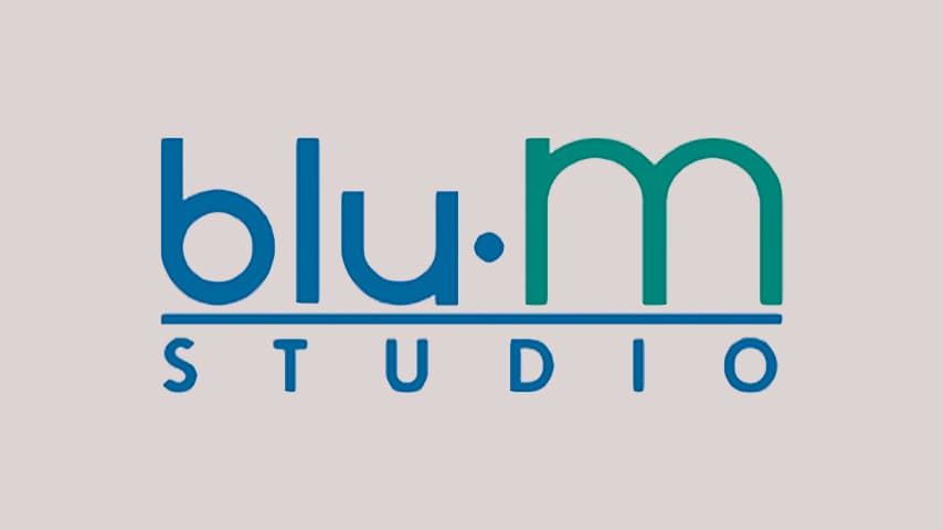 Blu-M Studios logo
